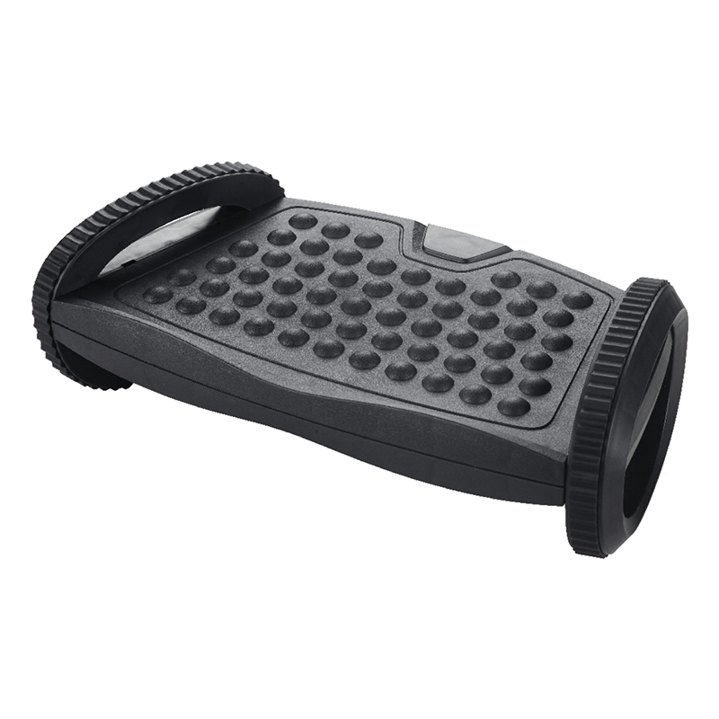Footrest foot rest with ergonomic design plastic material angle height adjustable