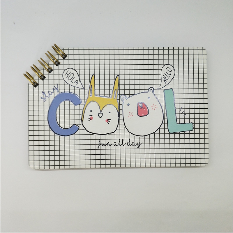 Cheap cute spiral notebook notepad