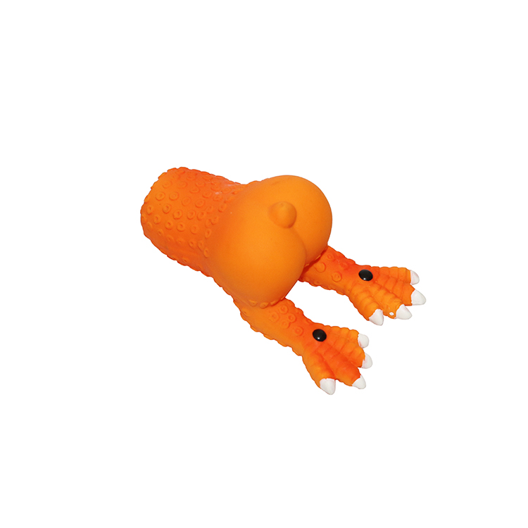 17cm Latex Chicken Ass Dog Pet Toys
