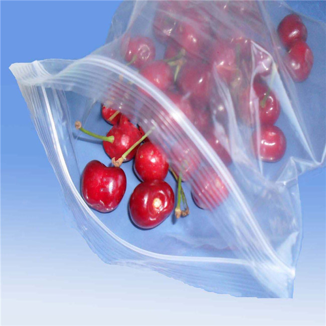 PE Plastic Food Package Zipper Bag