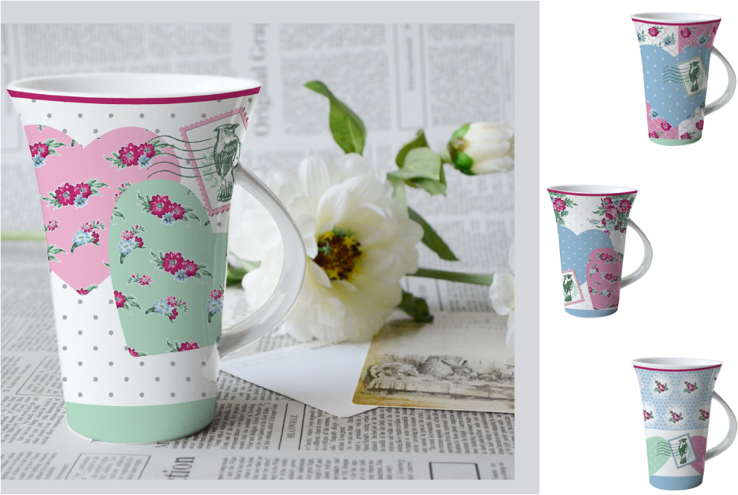 450cc New Bone China Mug