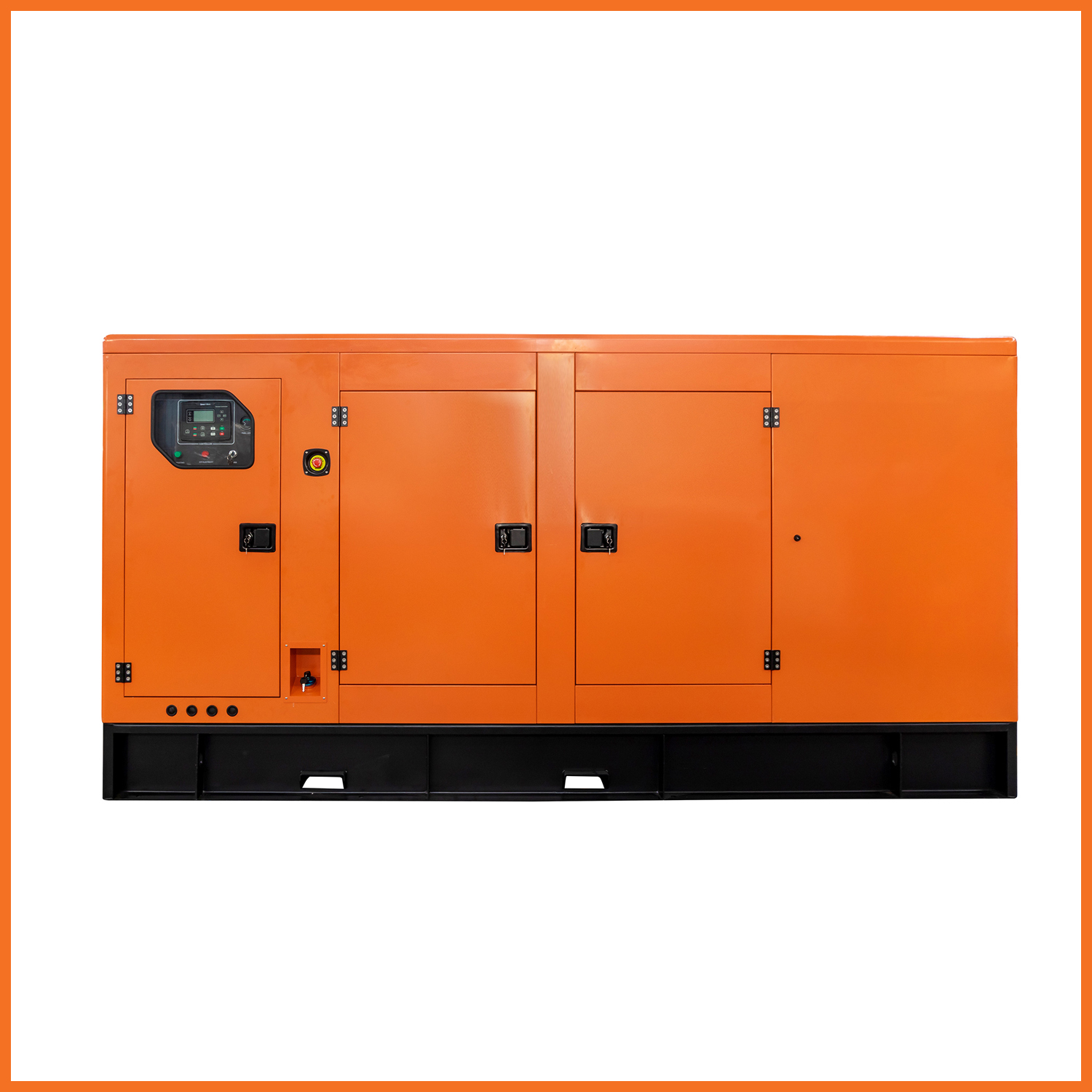 250kVA/200kW SILENT type Diesel Generator with ATS
