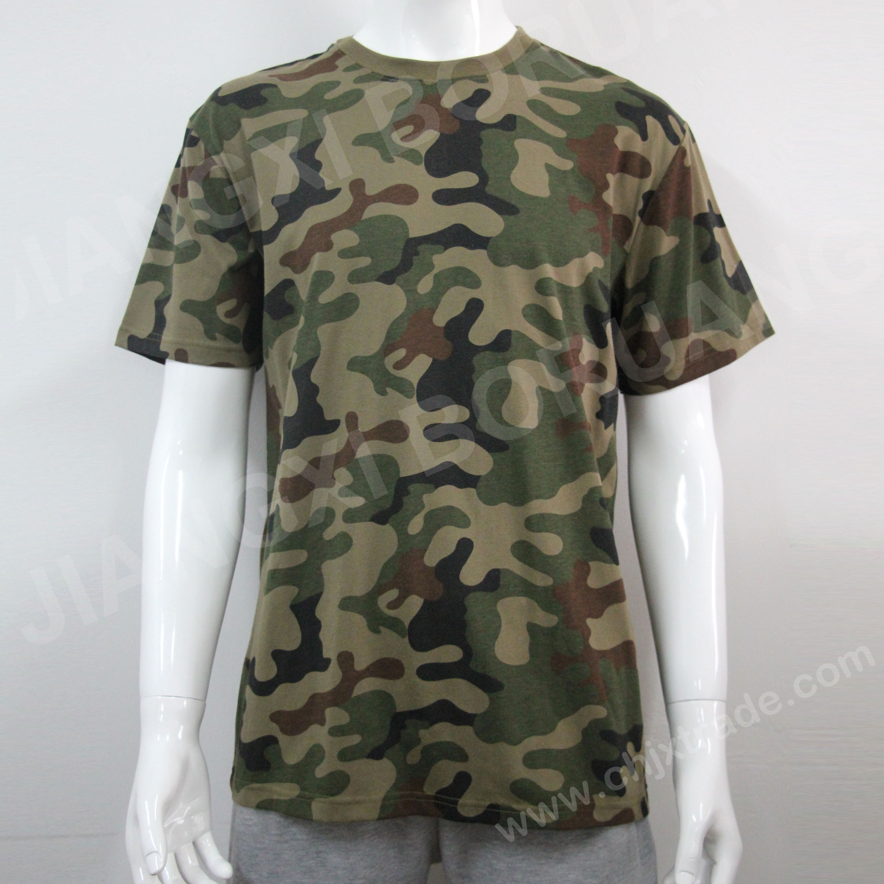 MENS TC 65/35 180g JERSEY CAMOUFLAGE T-SHIRT WITH PRINT