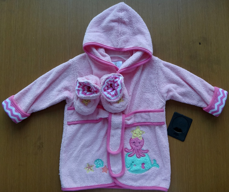 Baby Bathrobe，infant Bathrobe，baby Bathrobes With Booties