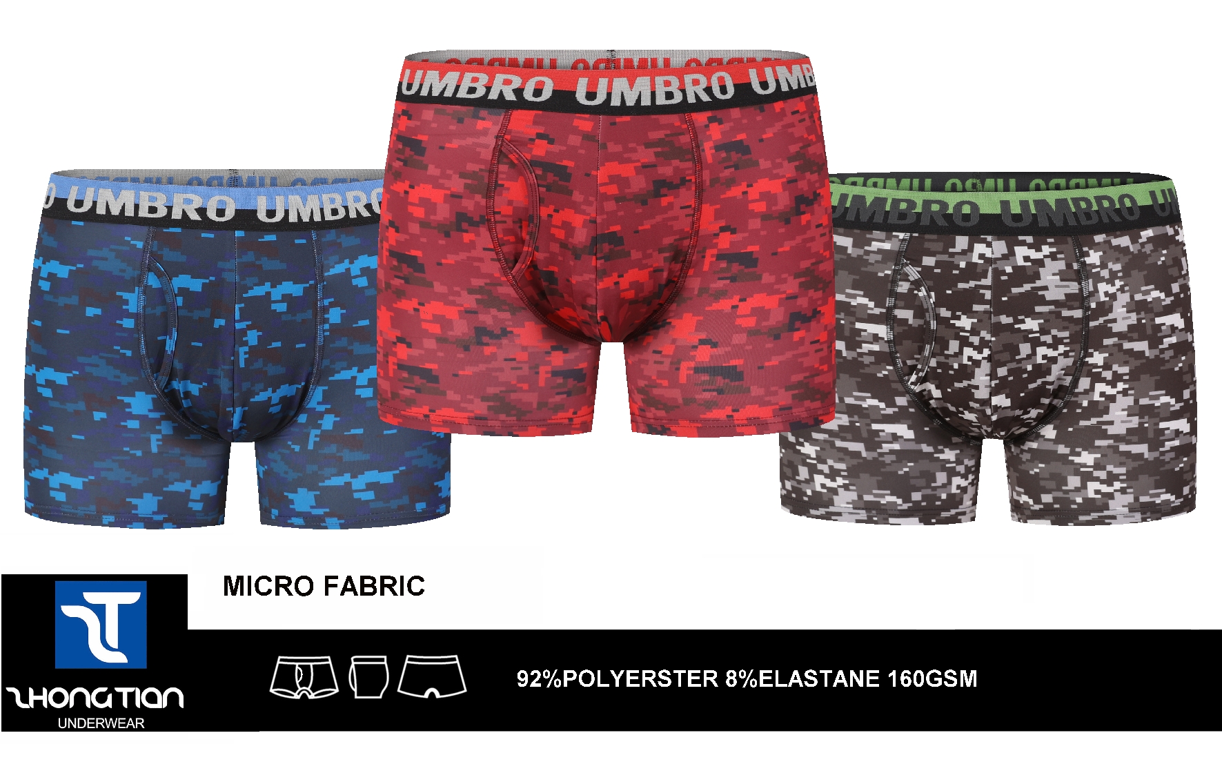 boxer,trunk, all over printing