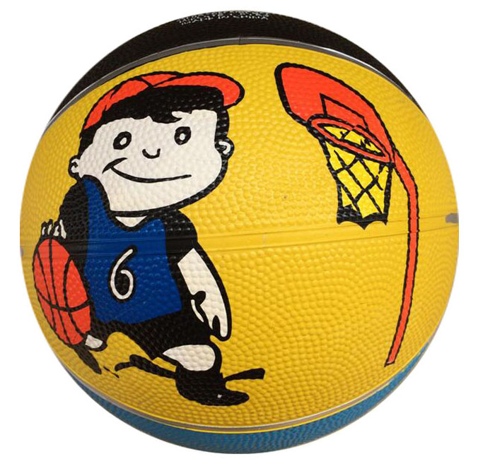 Hot selling customized size 7 6 5 3 2 1 children sports rubber basketball