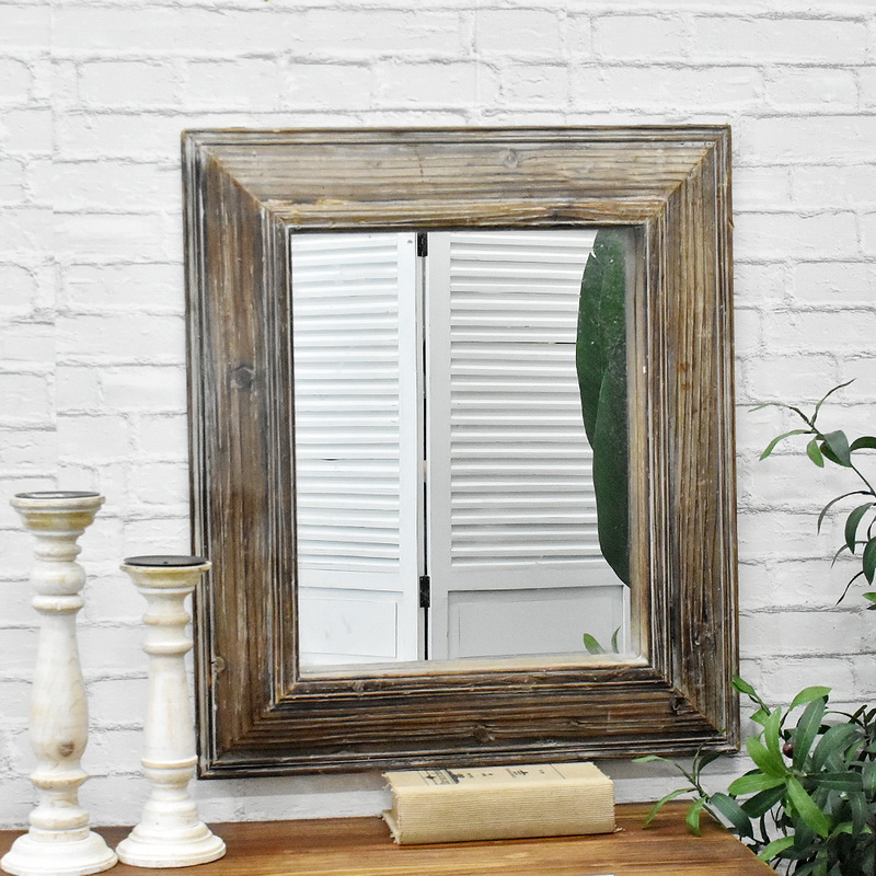 Luckywind Antique Mirror Frames Carved For Home Indoor Decor