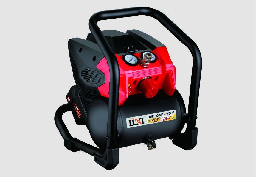 1gal Portable Framed Battery Compressor