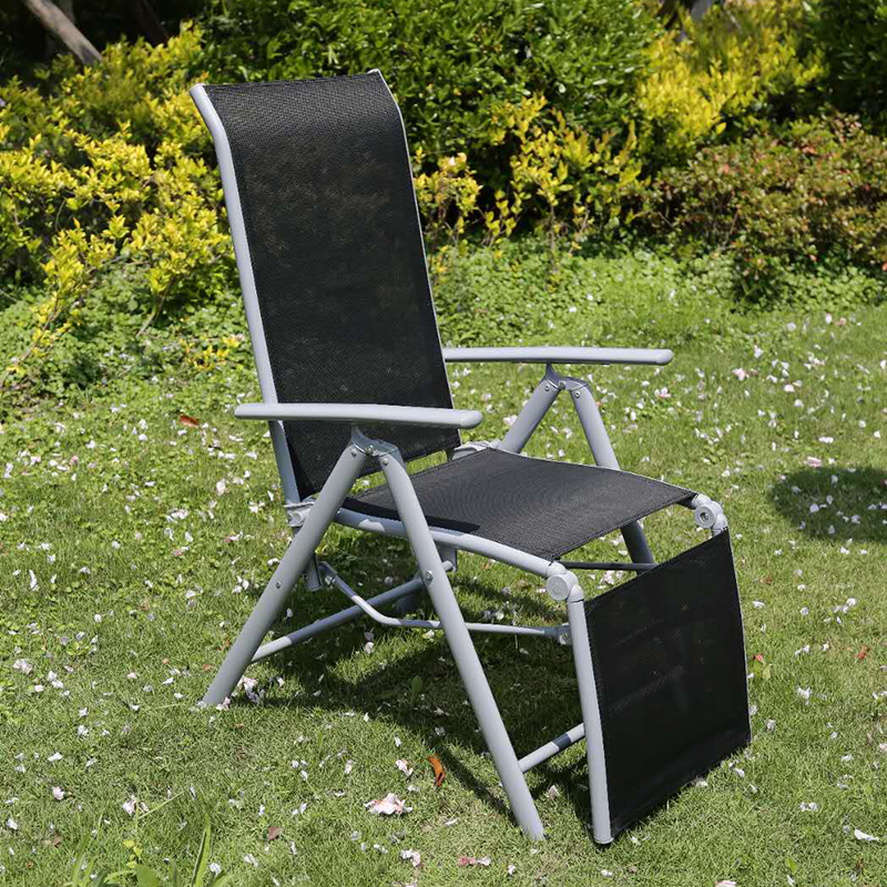 7 pos.chair with footrest