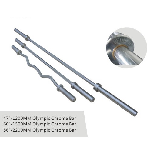 Weight lifting OB Chrome bar
