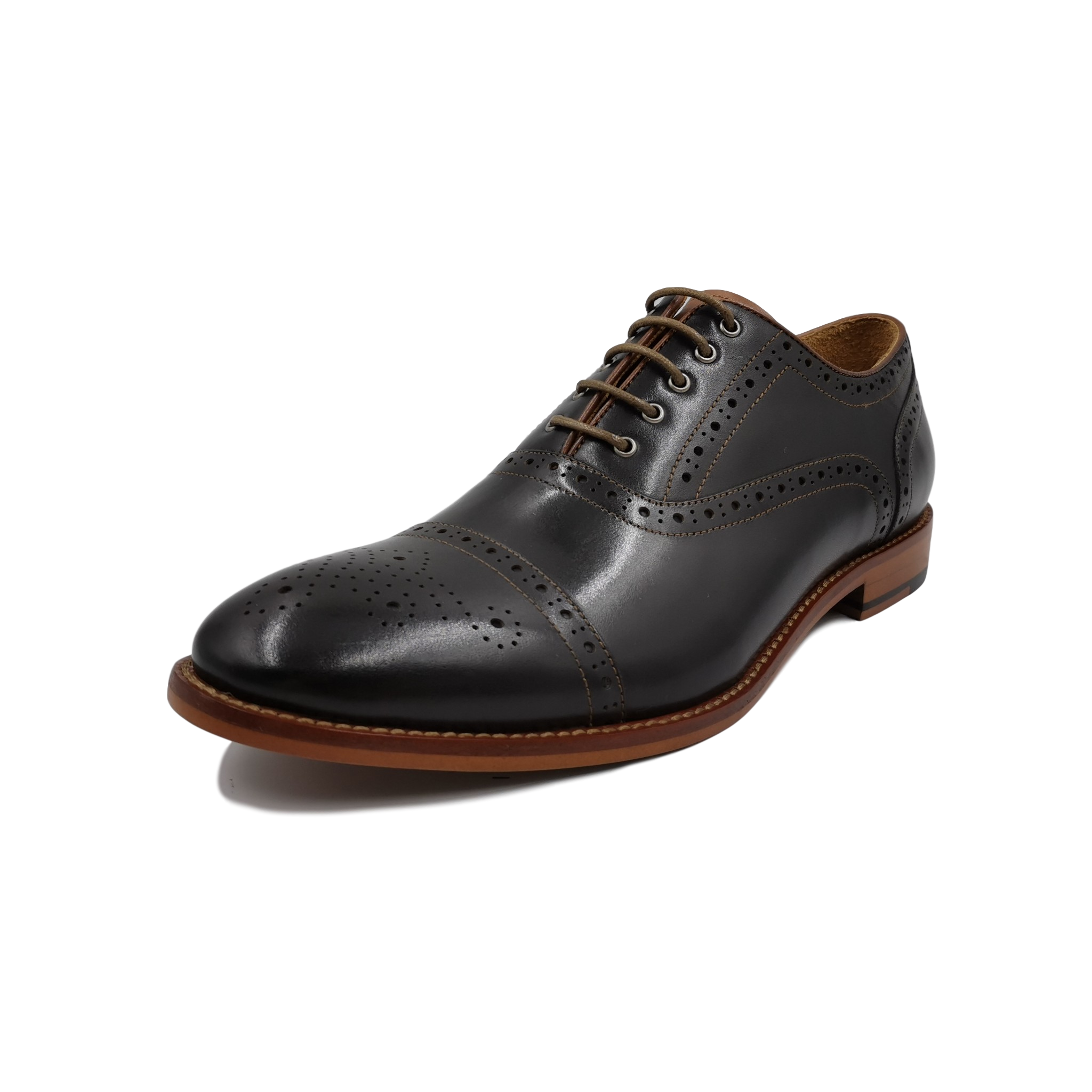 Fashion leather business dress men shoes