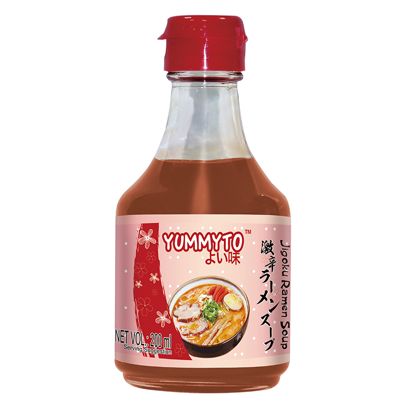 YUMMYTO Jigoku Ramen Soup 200mL/1.8L/18L [Japanese cuisine/Ramen/Spicy/Chili]