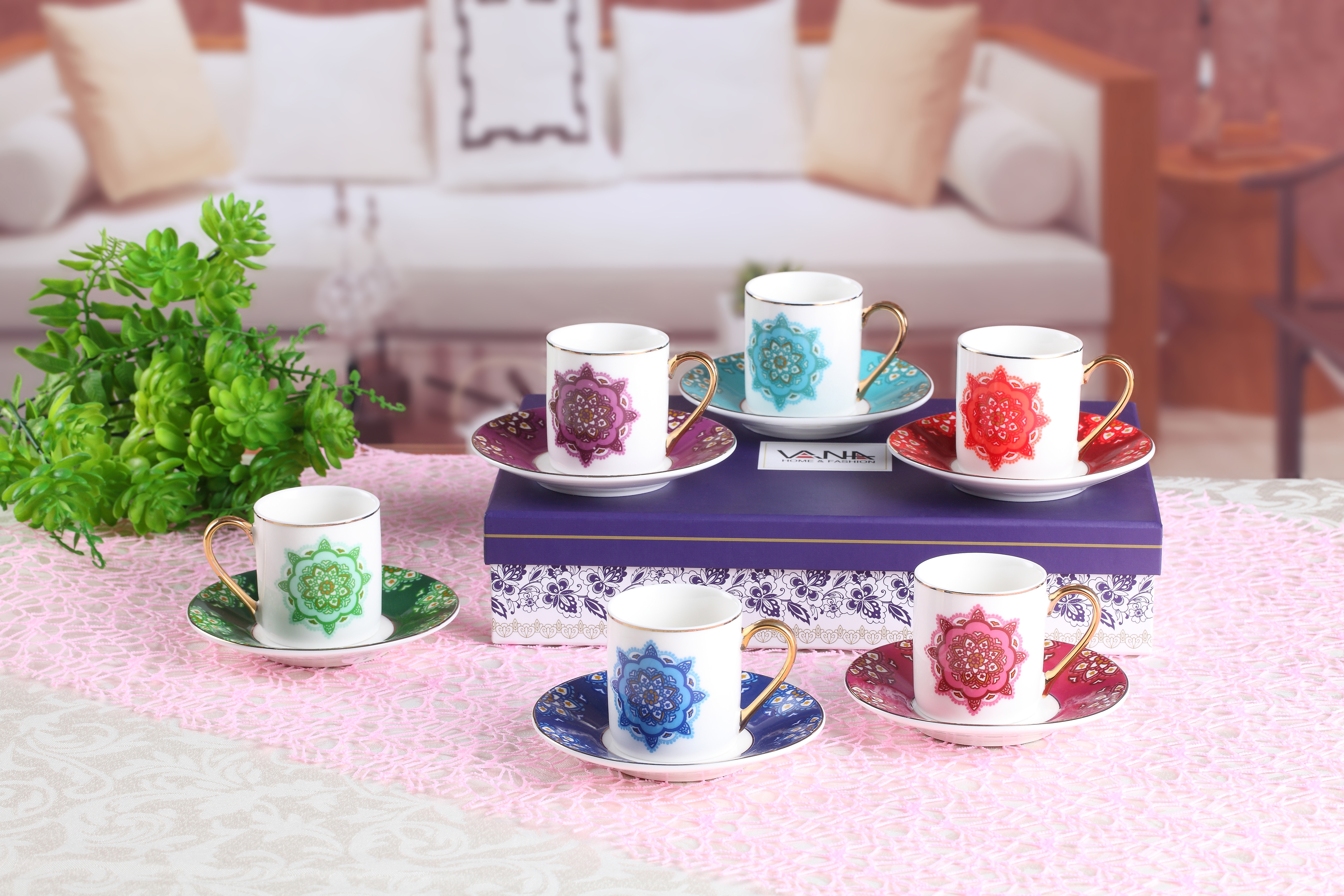 Nbcu, Bsci, Smeta, Disney, 6 Cups 6 Saucers