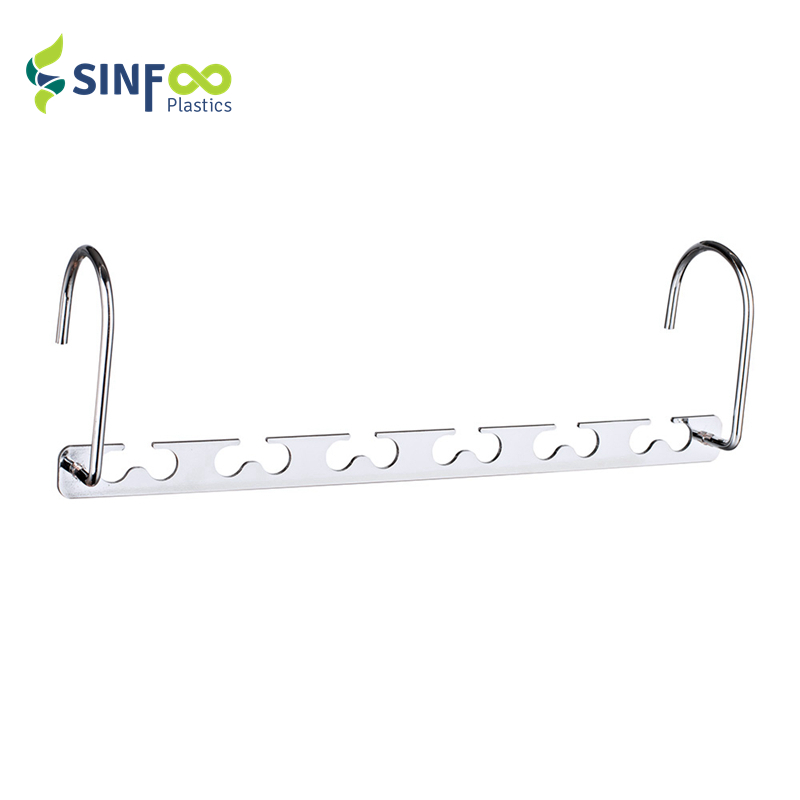 MH001M Metal Magic Foldable Clothes Cascading Wonder Hanger
