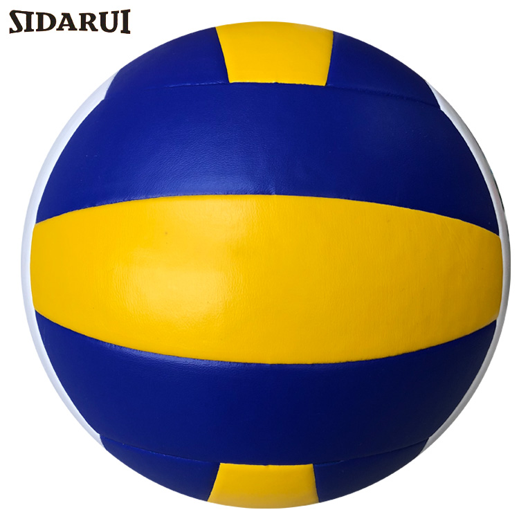 Popular customized size 5 pvc laminated volleyball