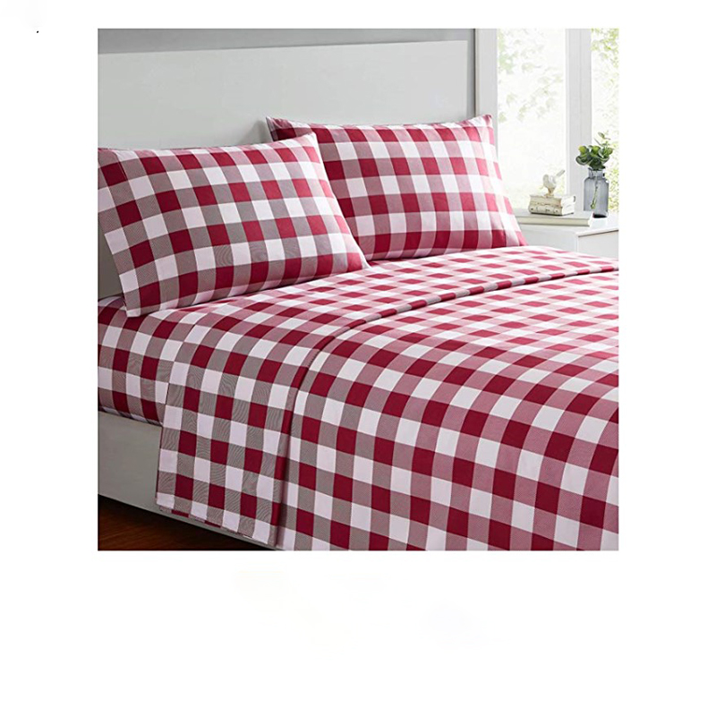 100%microifber plan color fitted sheet sets