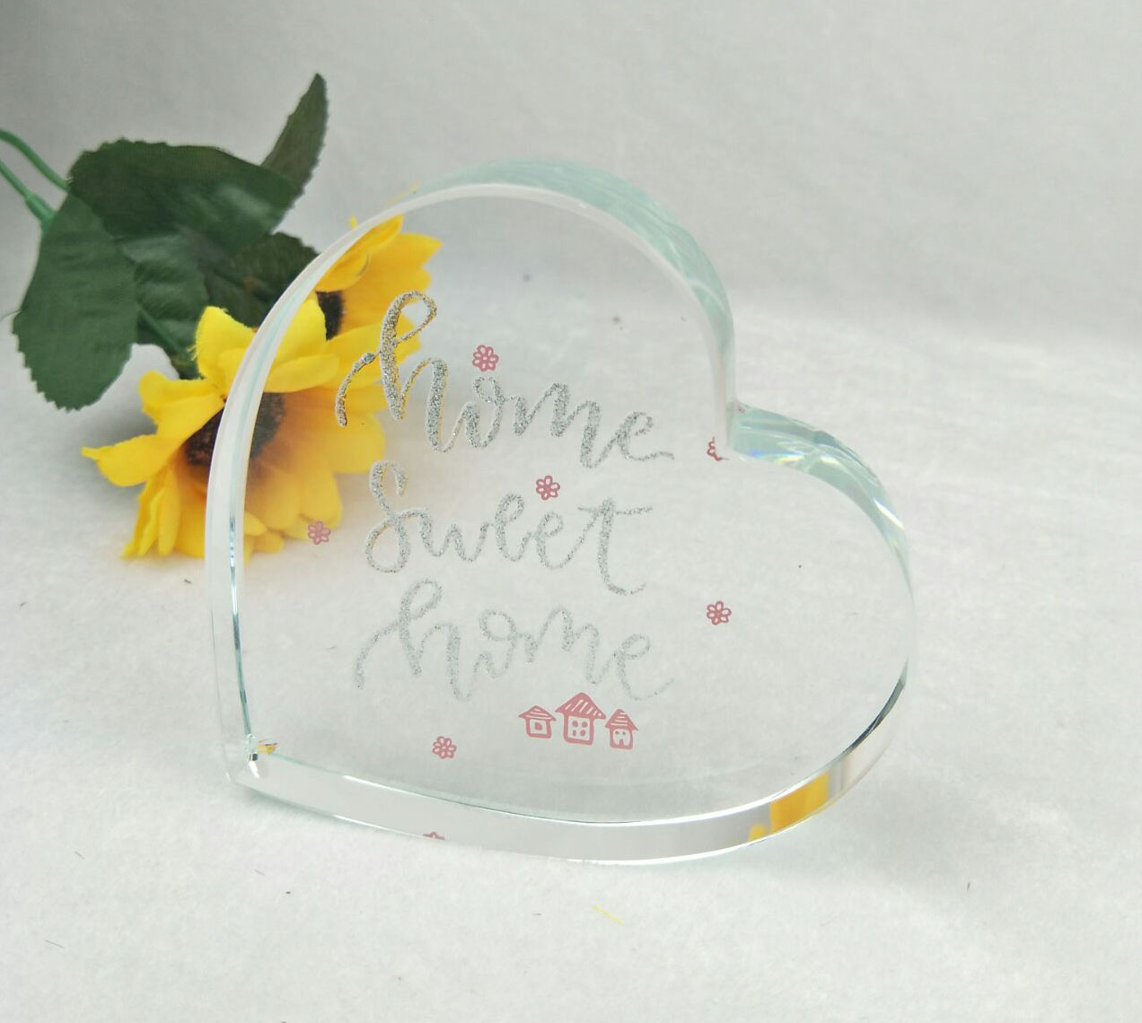 Glass Message Block