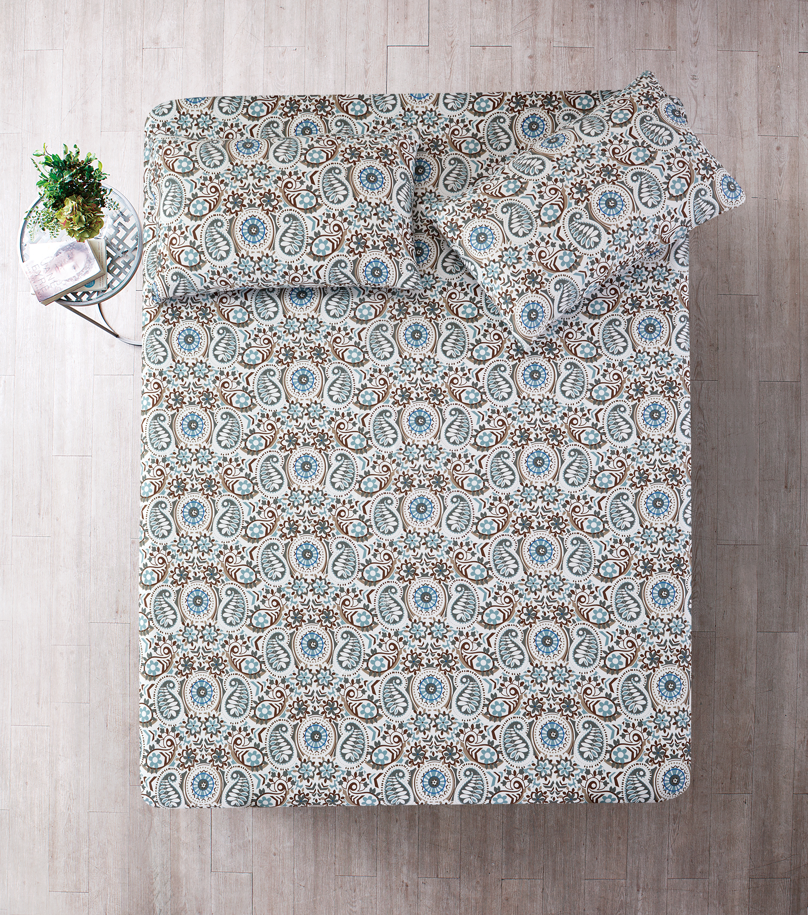 Super hot sale 100% polyester disperse printing bedding sets bed sheet set