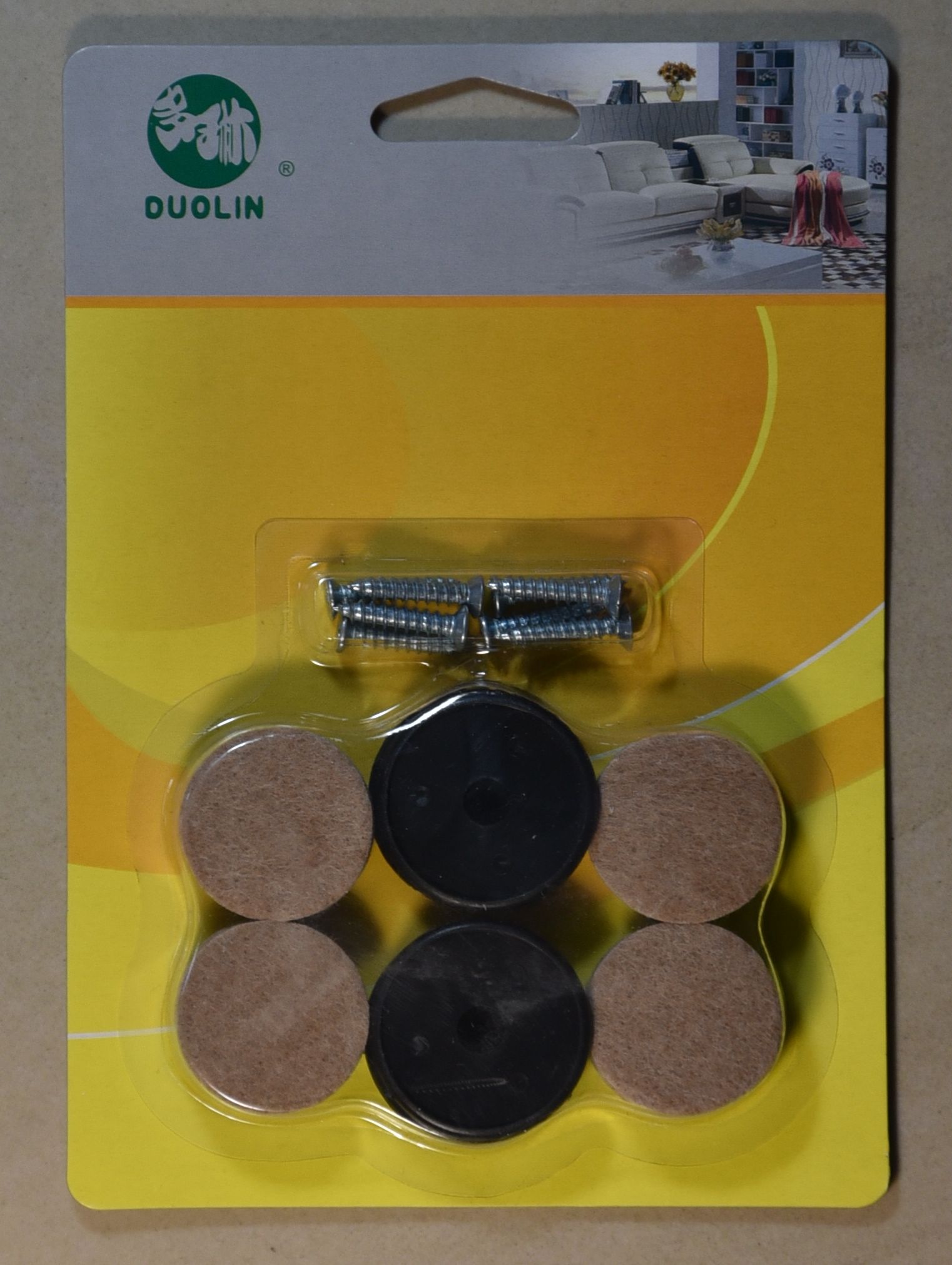 heavy-duty felt pads/furniture pads/furniture protective pads with screws
