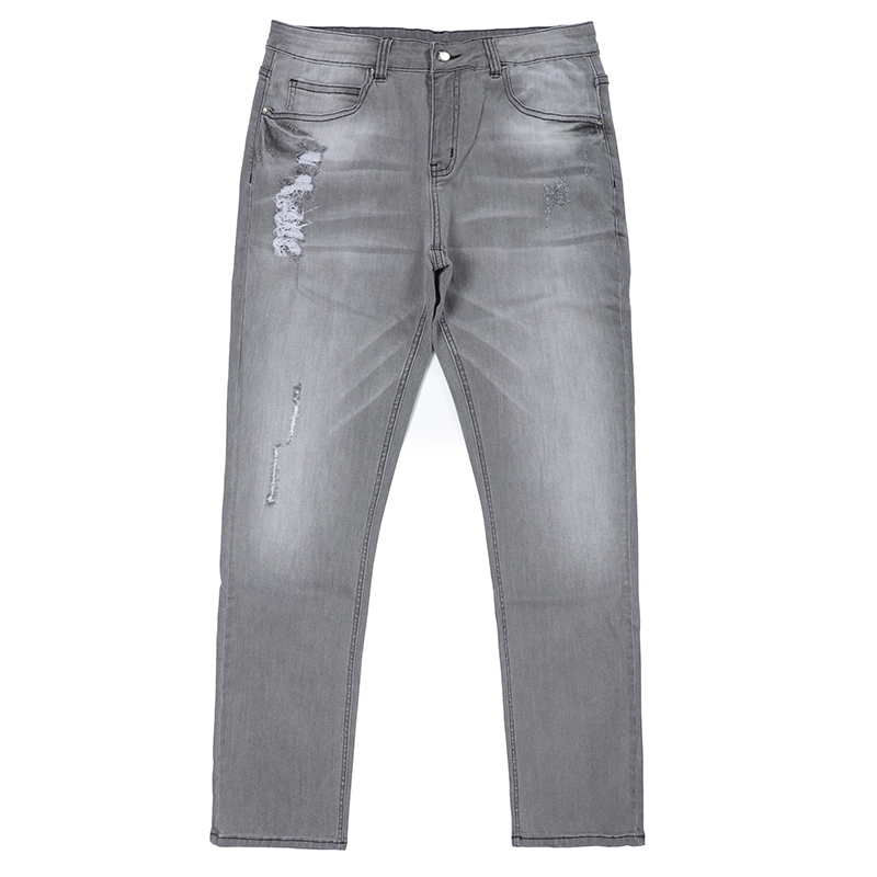 Custom jeans fashion ripped slim fit jeans men denim jeans pants G2092