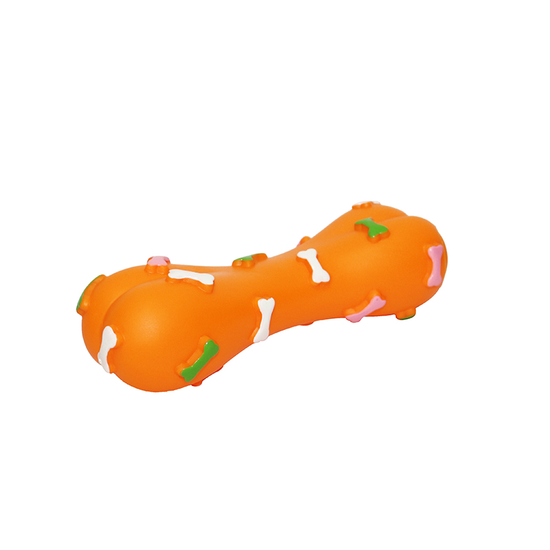 Vinyl toy Paw printed Bone