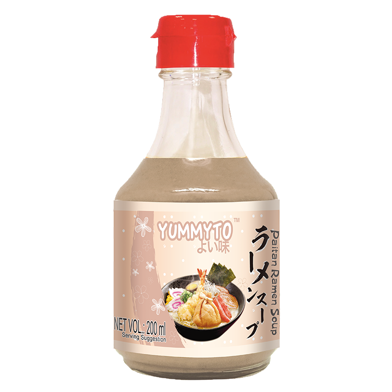 YUMMYTO Paitan Ramen Soup 200mL/1.8L/18L [Japanese cuisine/Ramen/Pork Bone Broth]