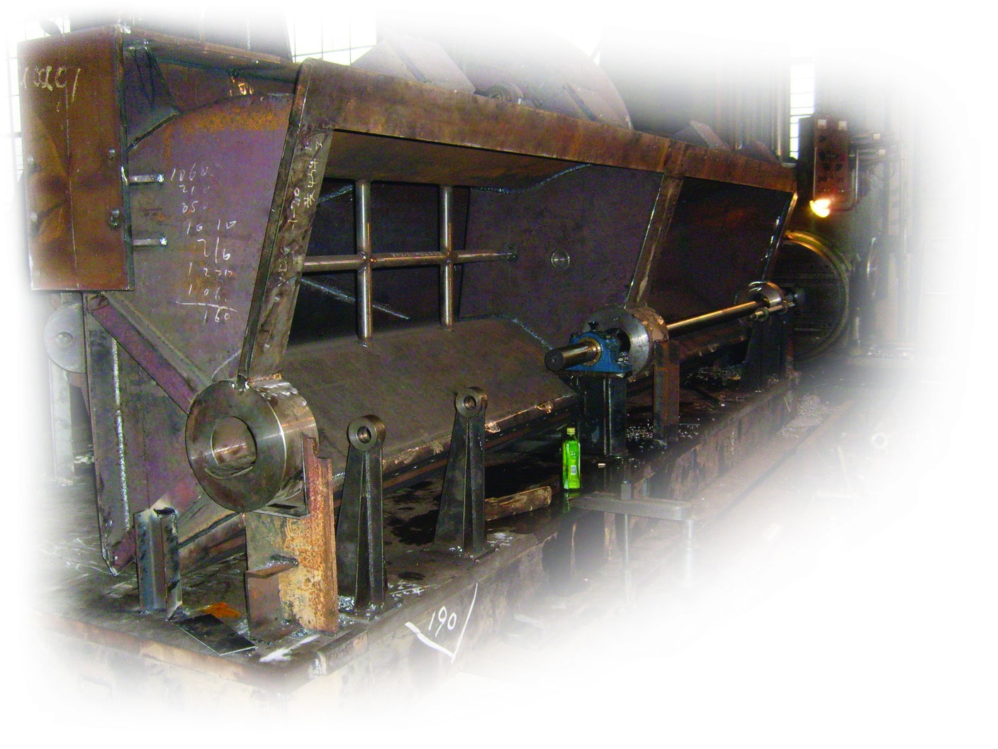 OEM Customized Dredging Equipment Drag Head Metal Fabrication