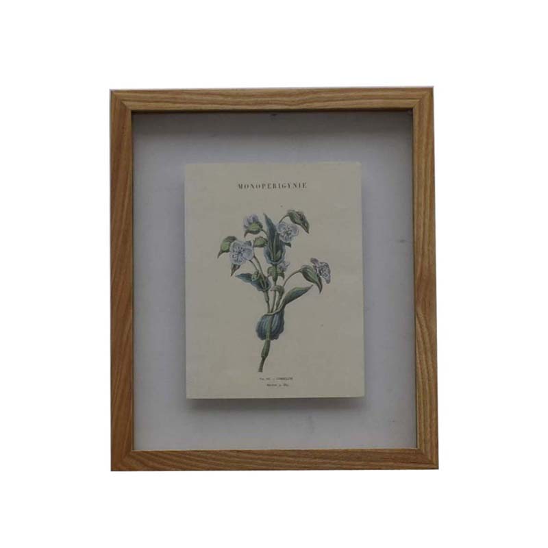 Natural oak frame with picture P535