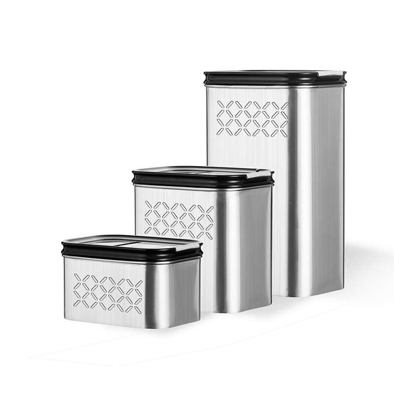 Stainless Steel Storage Jar