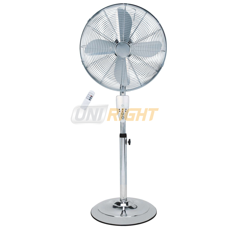 16" Metal Stand Fan, Remote