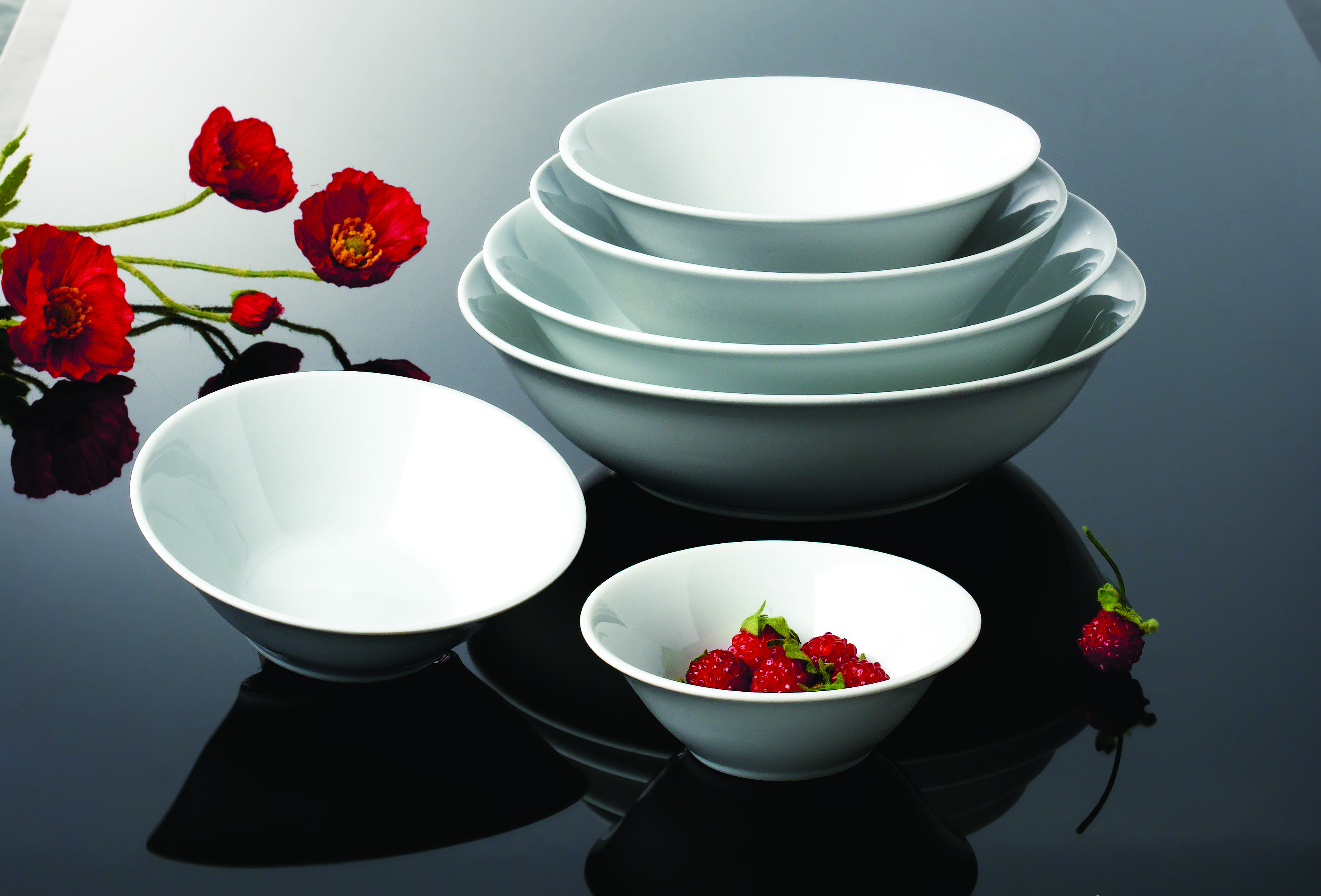 Round Salad Bowl