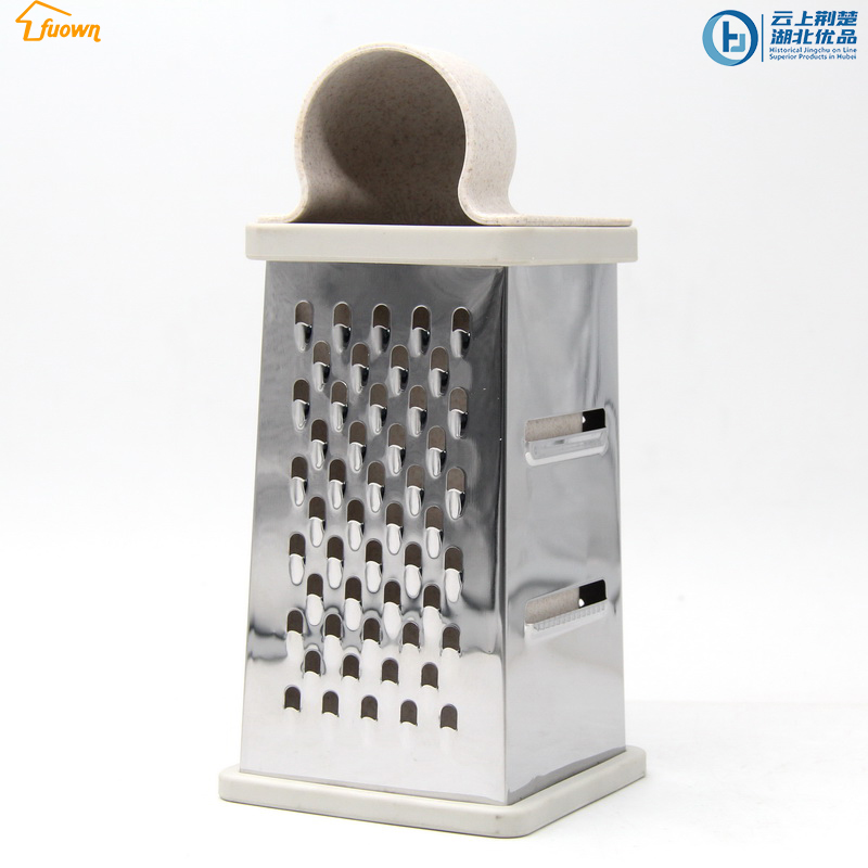 9'' 4 Sides Grater With Container
