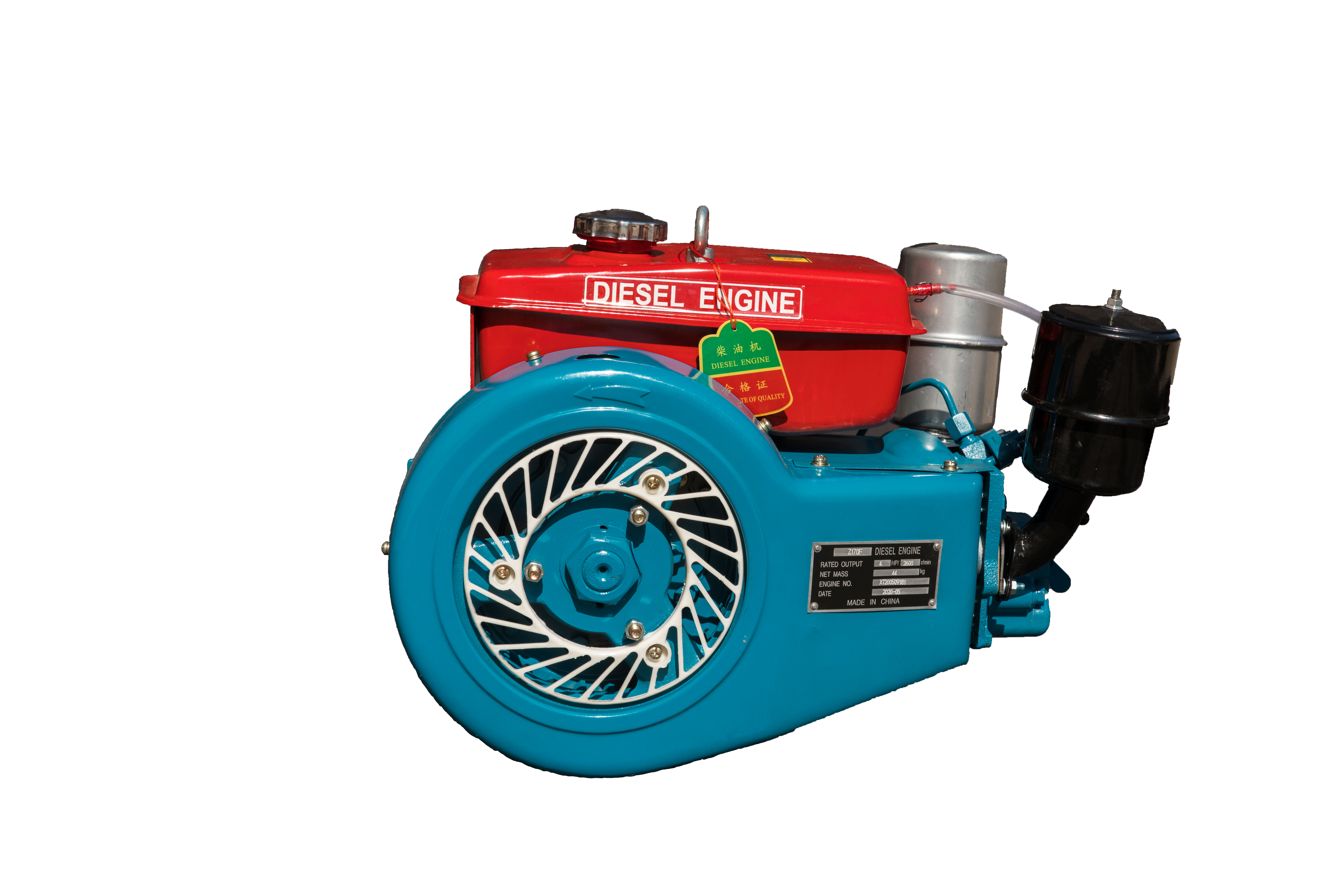 Single cylinder air cooled diesel engine Z170F
