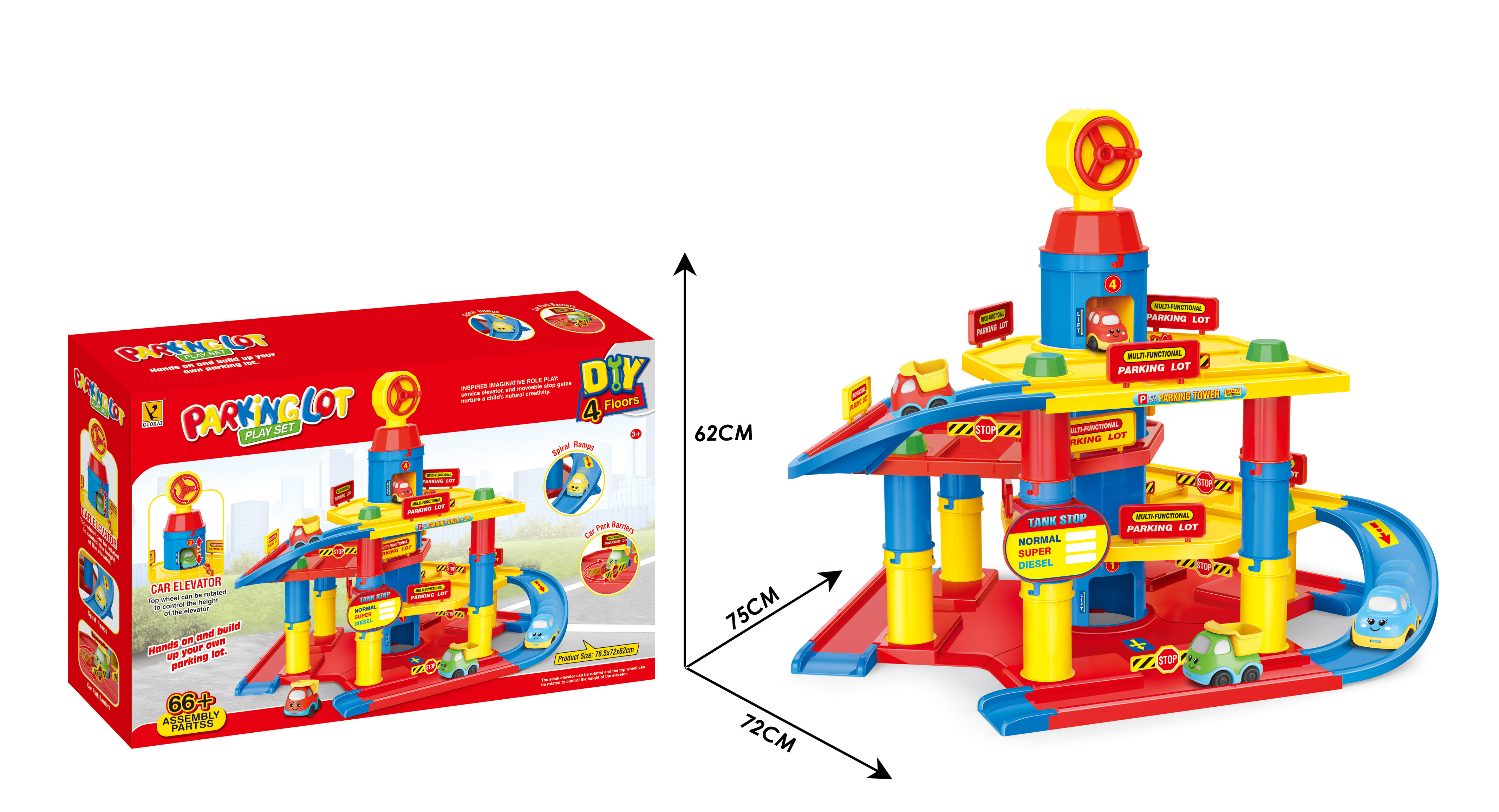 4-Floors Garage Set
