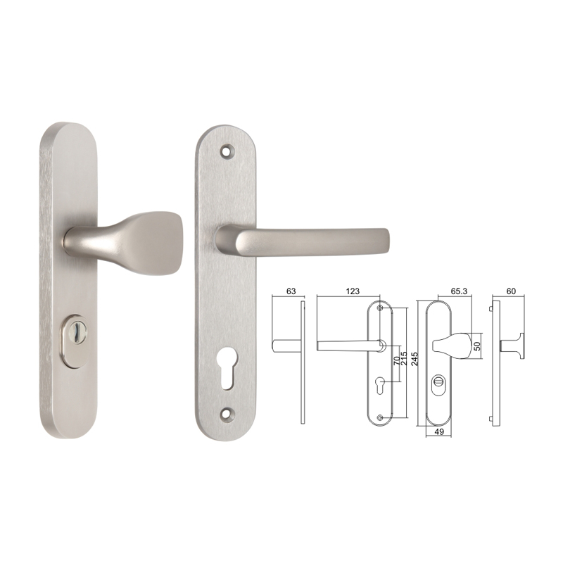 Security door handle