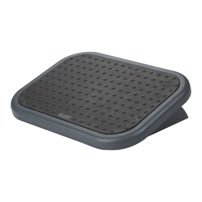 Footrest foot rest with ergonomic design plastic material angle adjustable