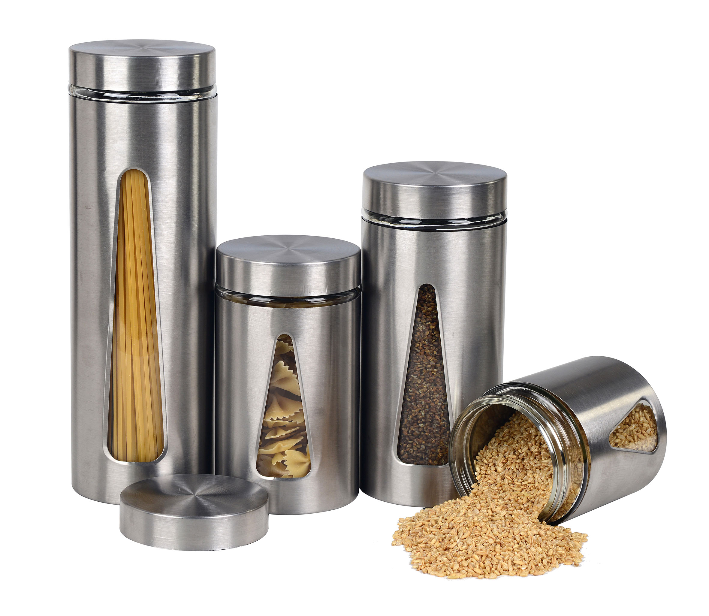 Glass canister