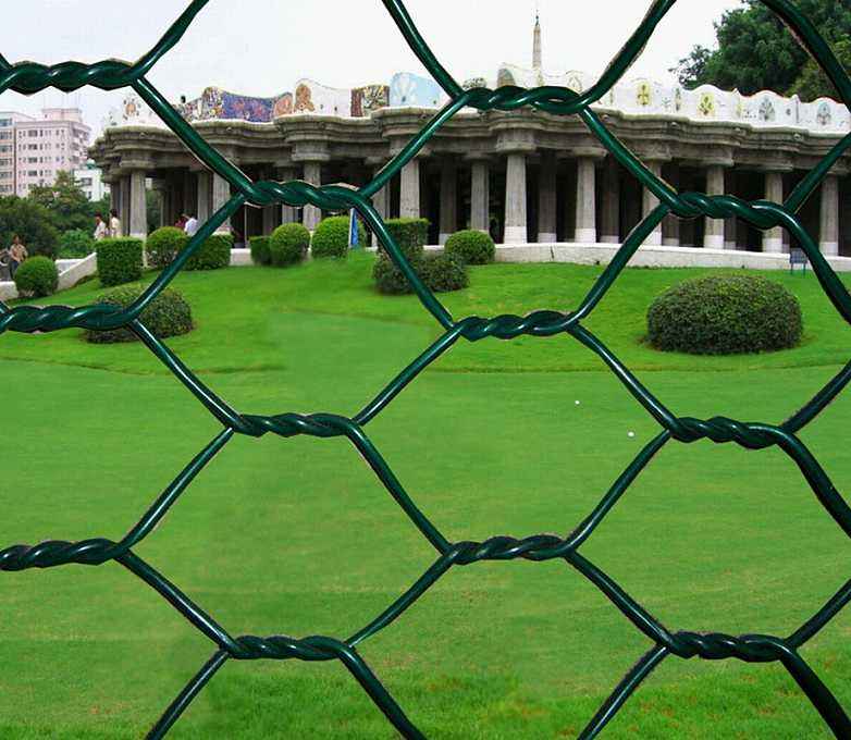 PVC coated hexagonal wire netting
