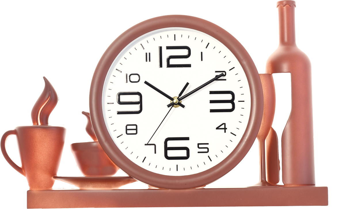 Wall clock; quartz clock; best sale; kitchen clock; creative clock； gift clock; hot stamping clock；coffee clock；bottle clock；