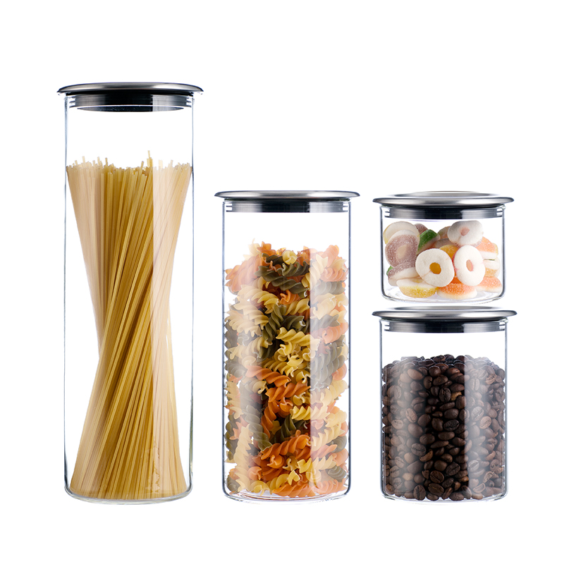 4 Pcs Storage Jar Set