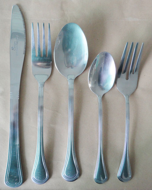Stainless cutlery