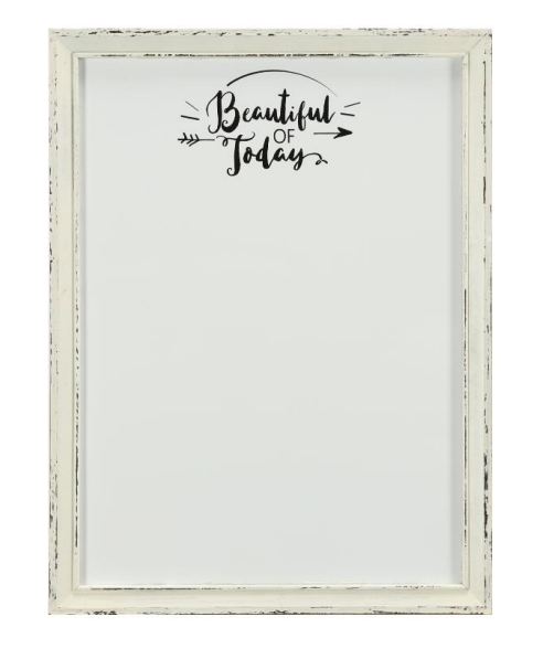Wooden frame writing board