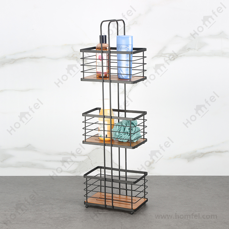 3-layer rectangle storage caddy