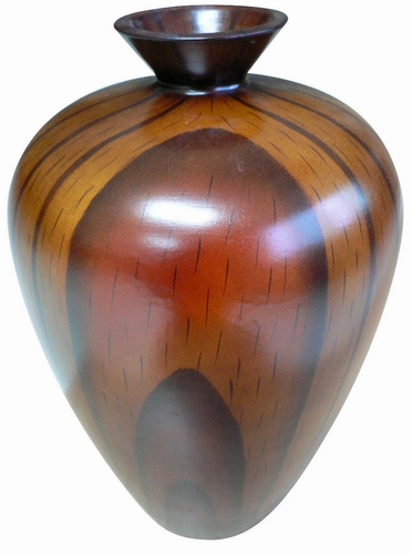 Lacquer ceramic vase