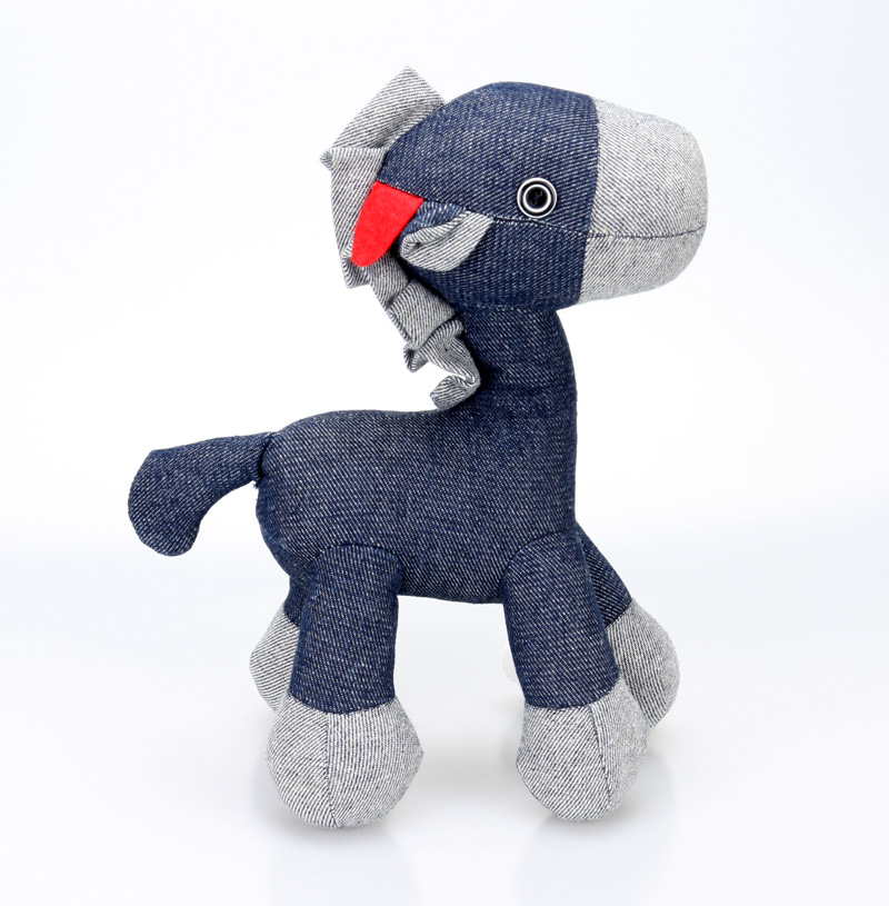 Jean Stuffed Horse toy for home decoration