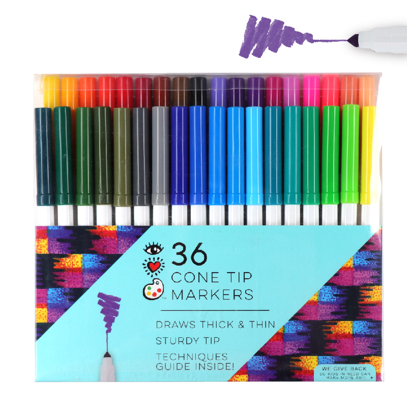 36 count Super Tips Washable kids Markers in PVC case