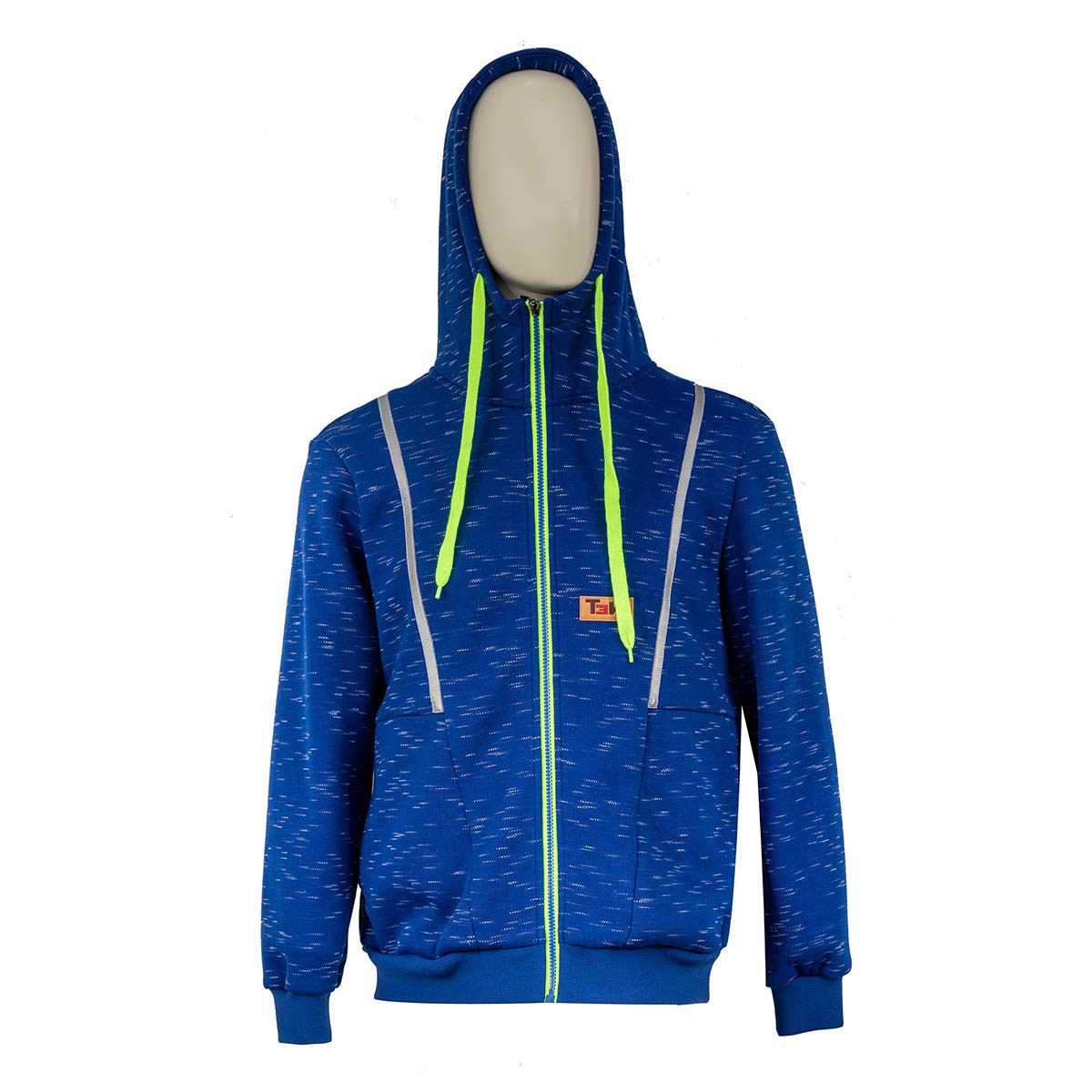 Ladies' knit stand up collar sportswear