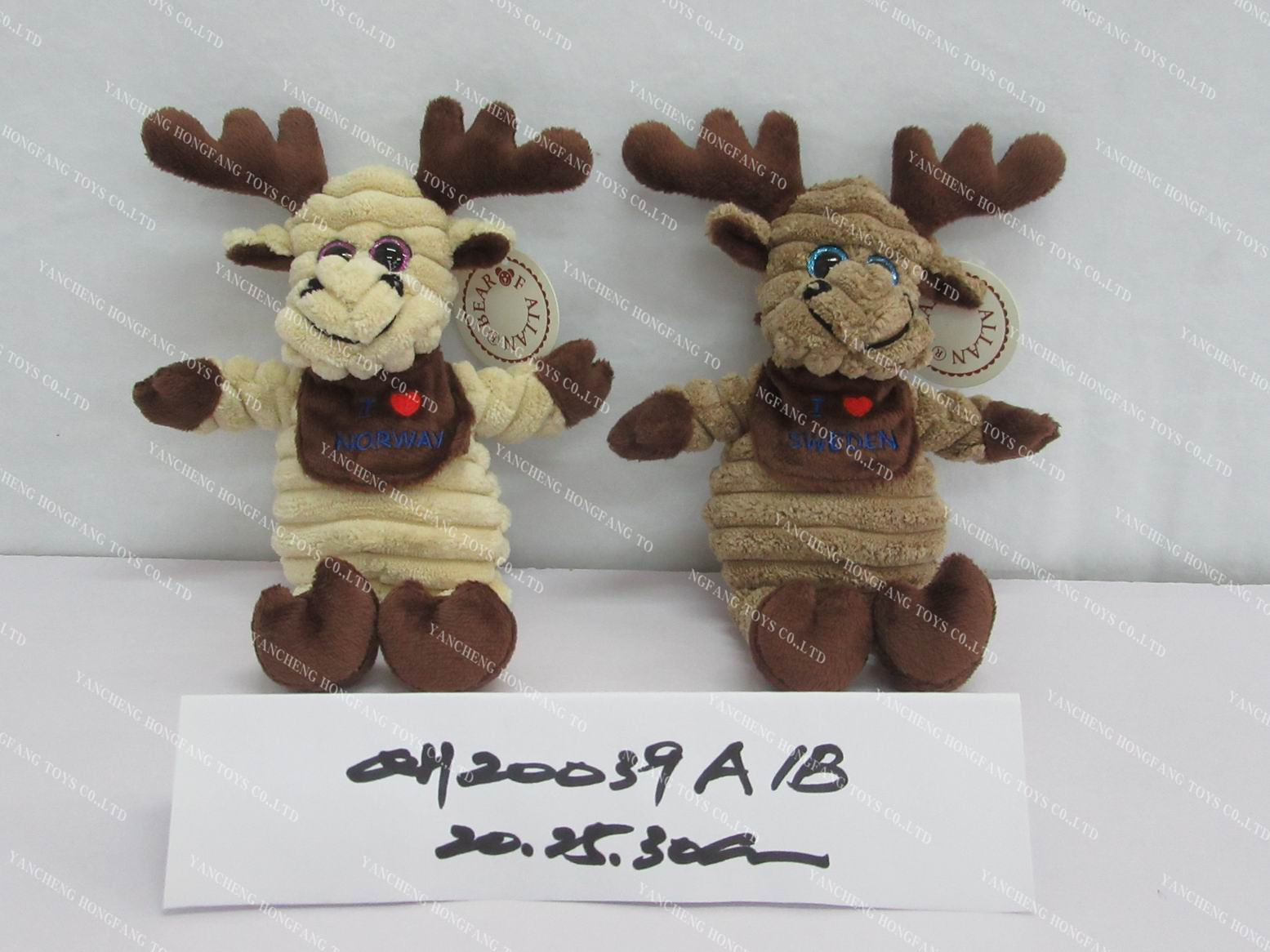 Moose With Bib