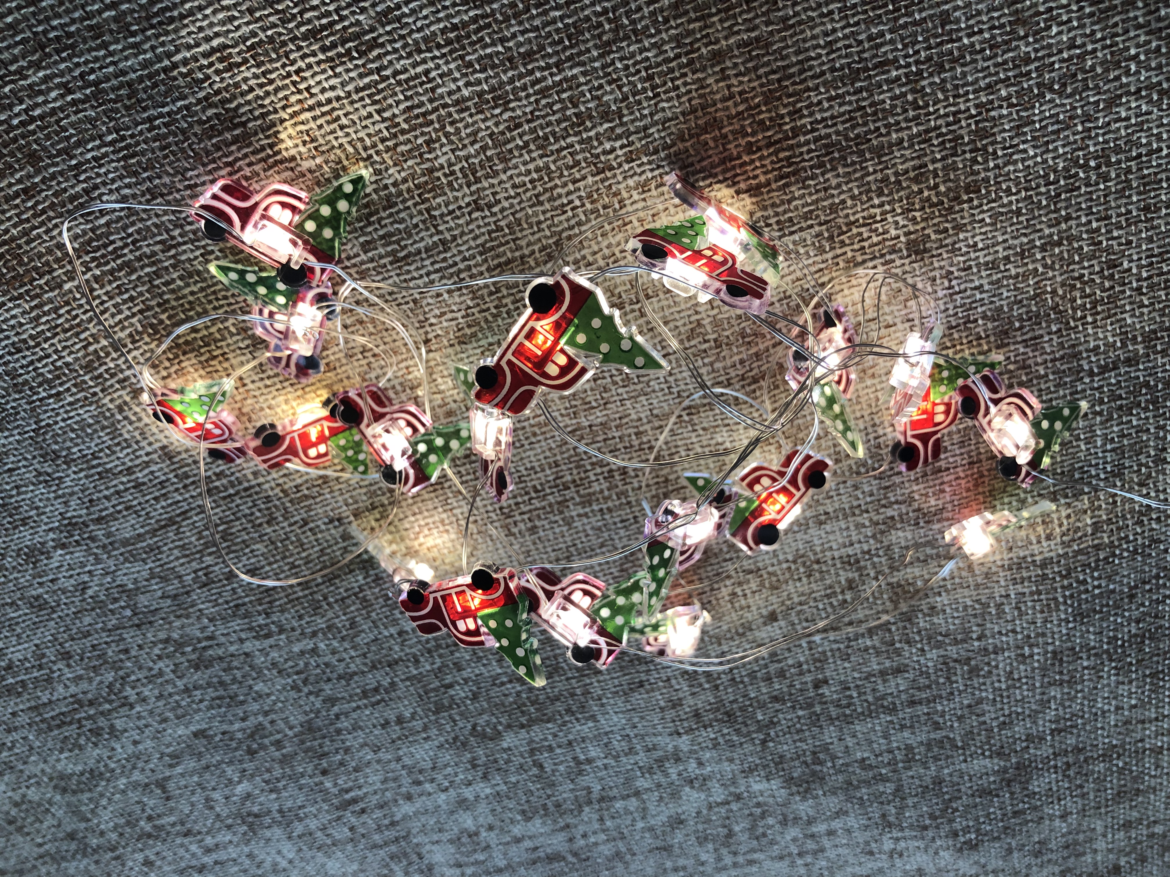 Battery operated micro LED lgihts string