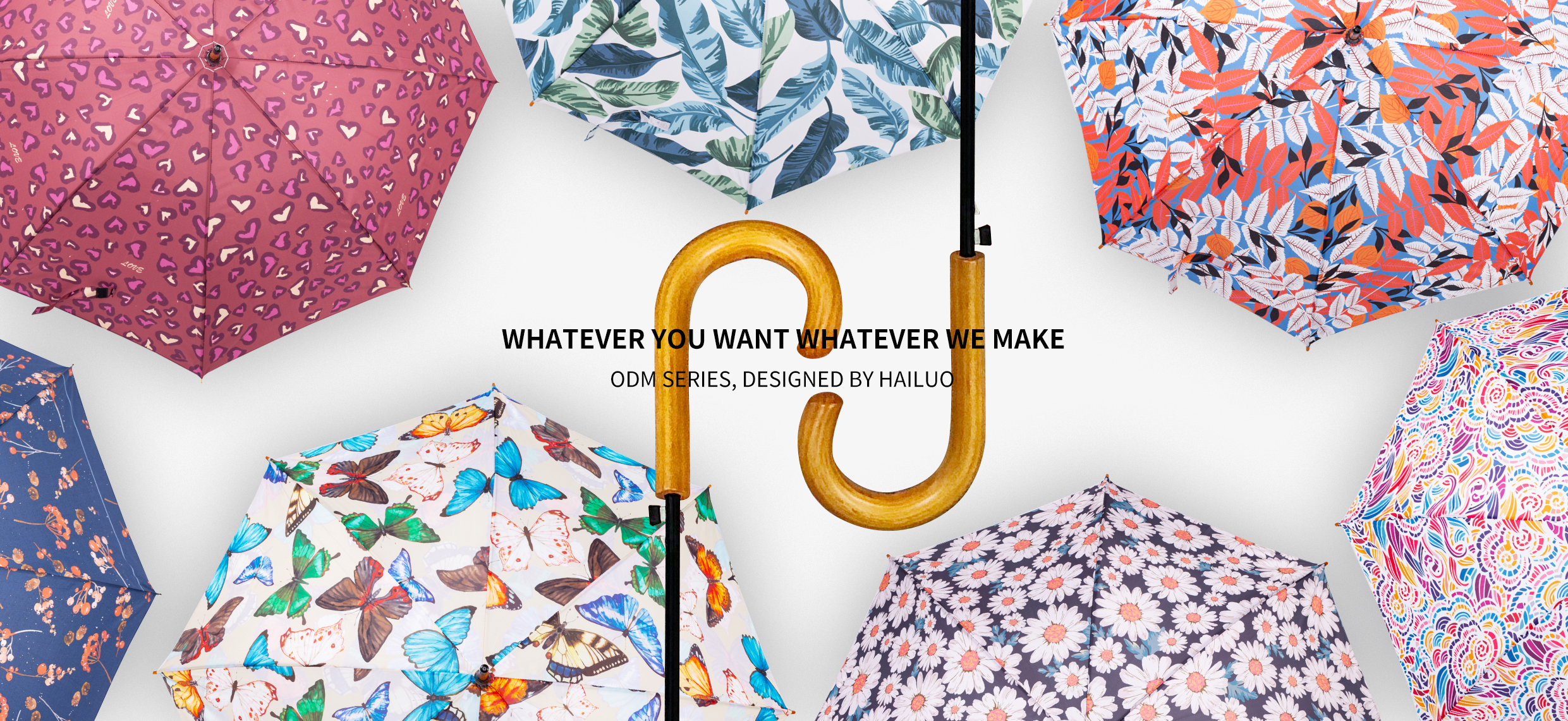Hailuo long stick umbrella